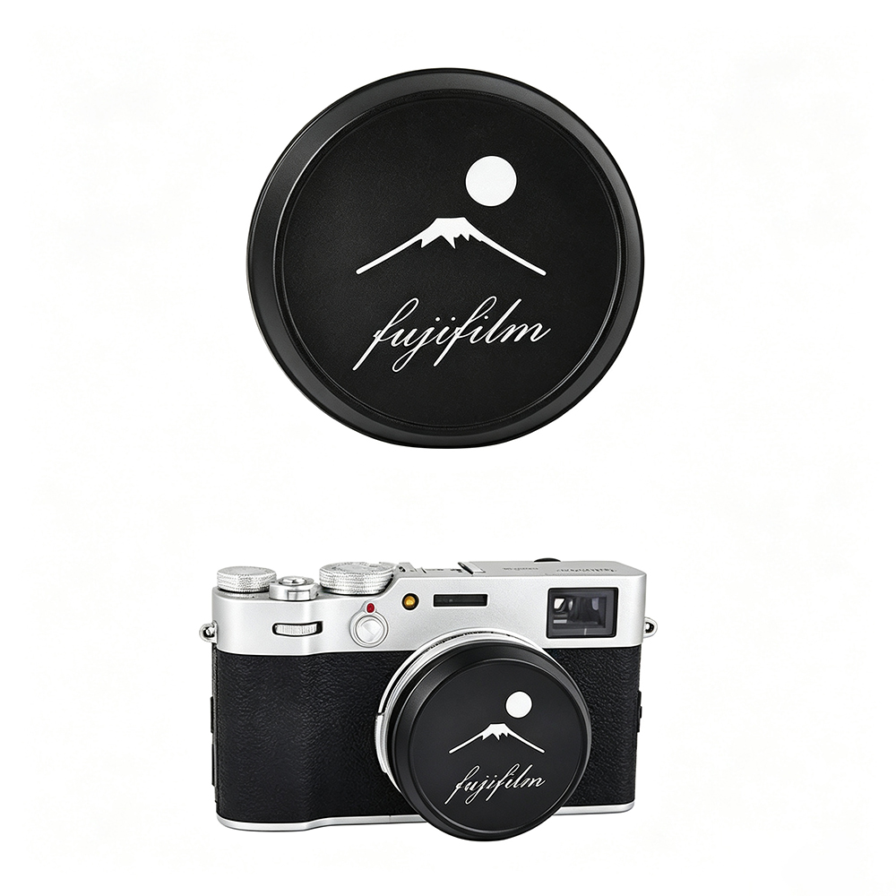 Lens Cap Vintage - Vintage metalowa osłona obiektywu do aparatu