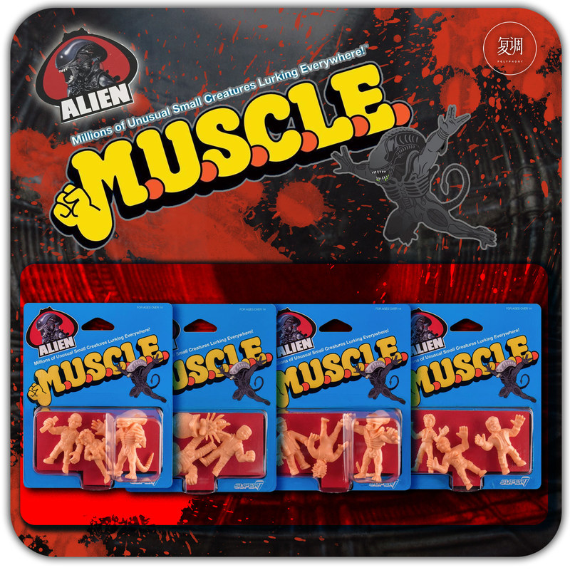 Vintage Toys Collector - Polyphony Super7 Muscle Dostępny Od Ręki