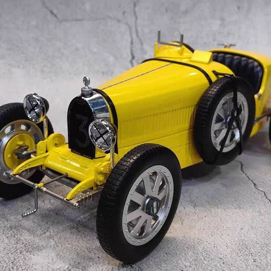Vintage Collectible Model Cars - NOREV 1/12 Bugatti T35 Convertible Klasyczny