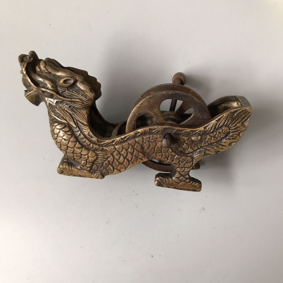 Collectible Vintage Tools - Stara Kolekcja Smocza Łódka Rolka do