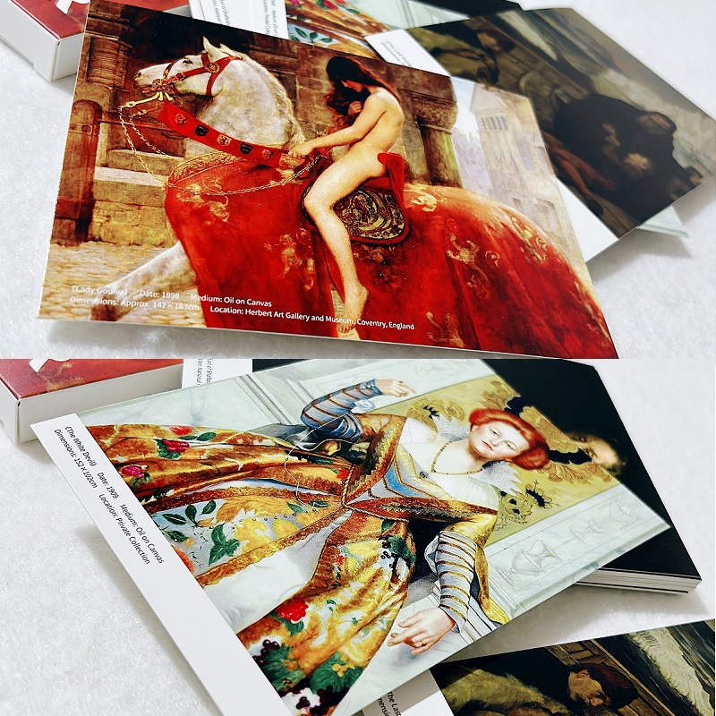 Zestaw 30 pocztówek z obrazami – Collectible Vintage Greeting Cards recenzja i cena