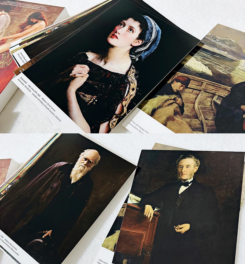 Zestaw 30 pocztówek z obrazami – Collectible Vintage Greeting Cards recenzja i cena