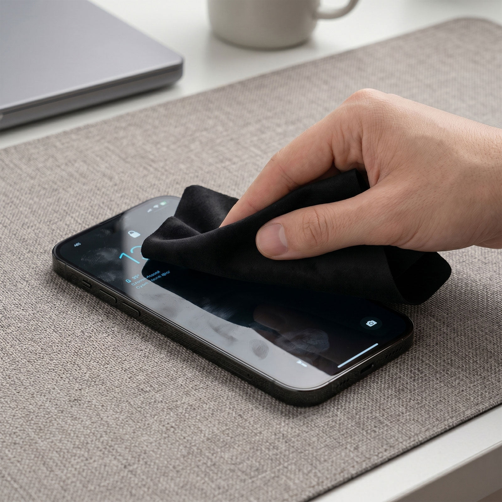 10 szt. czarnych ściereczek z  – Vinyl Record Cleaner recenzja i cena