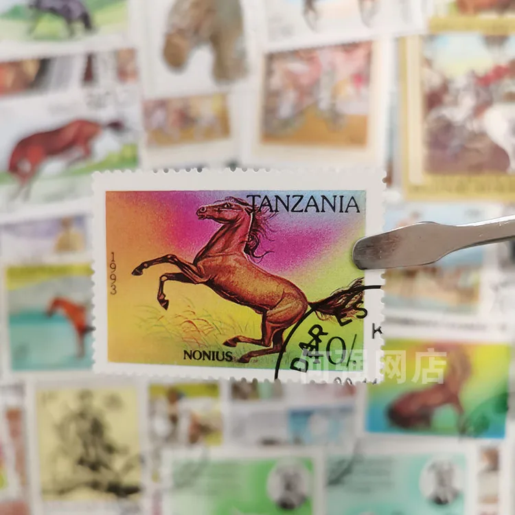 100 Różnych Znaczków Konnych N – Collectible Vintage Postage Stamps recenzja i cena
