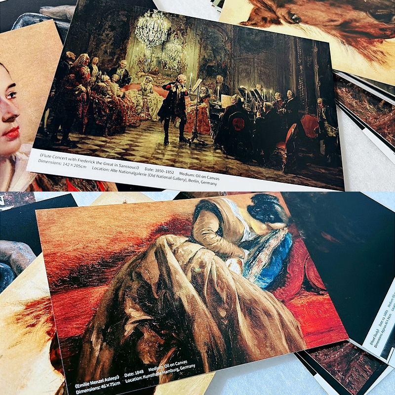 Zestaw 30 pocztówek z obrazami – Collectible Vintage Greeting Cards recenzja i cena