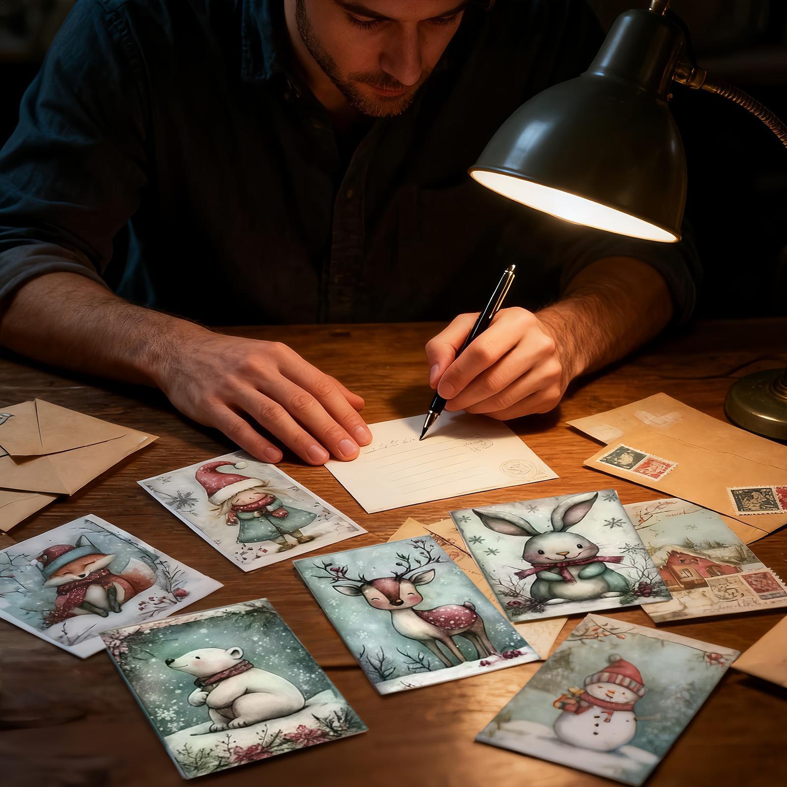 Świąteczne kartki z życzeniami – Collectible Vintage Greeting Cards recenzja i cena