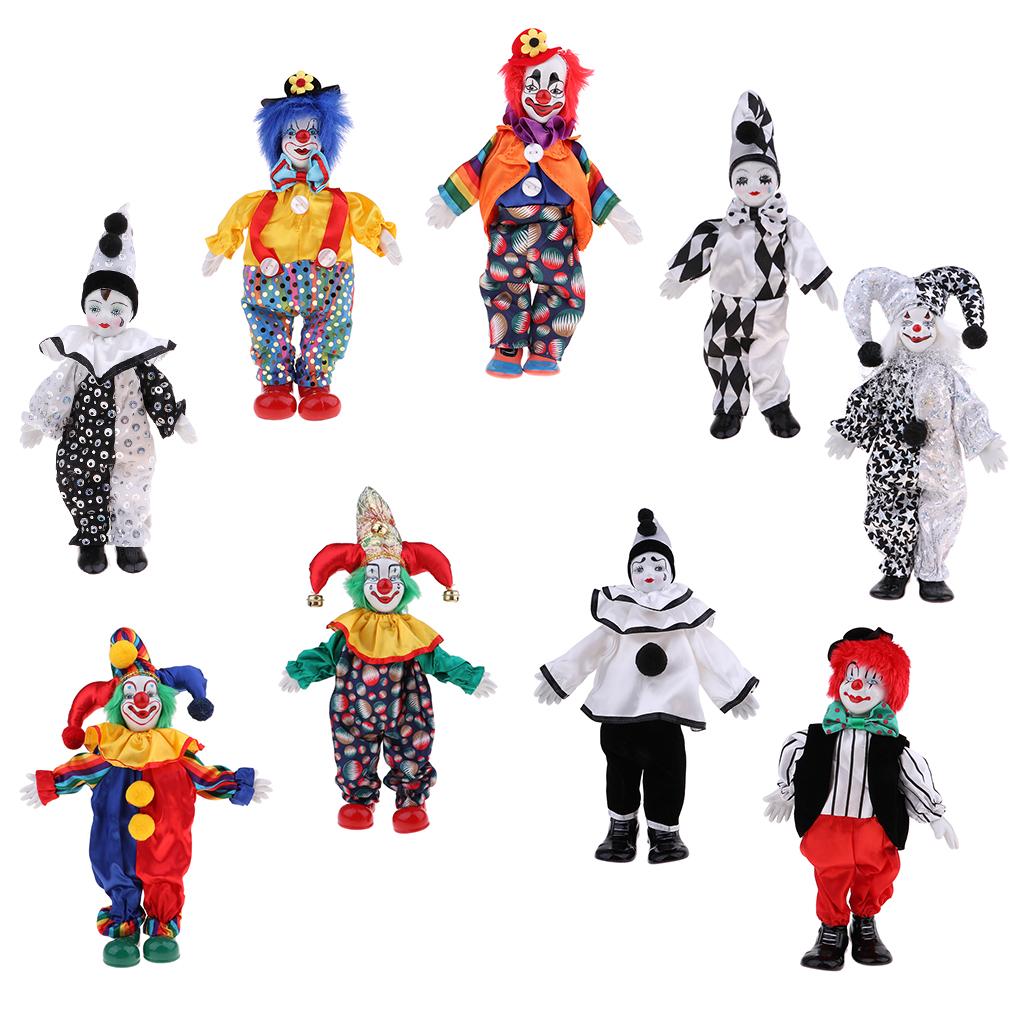 Ręcznie Robione Porcelanowe La – Vintage Collectible Clowns recenzja i cena