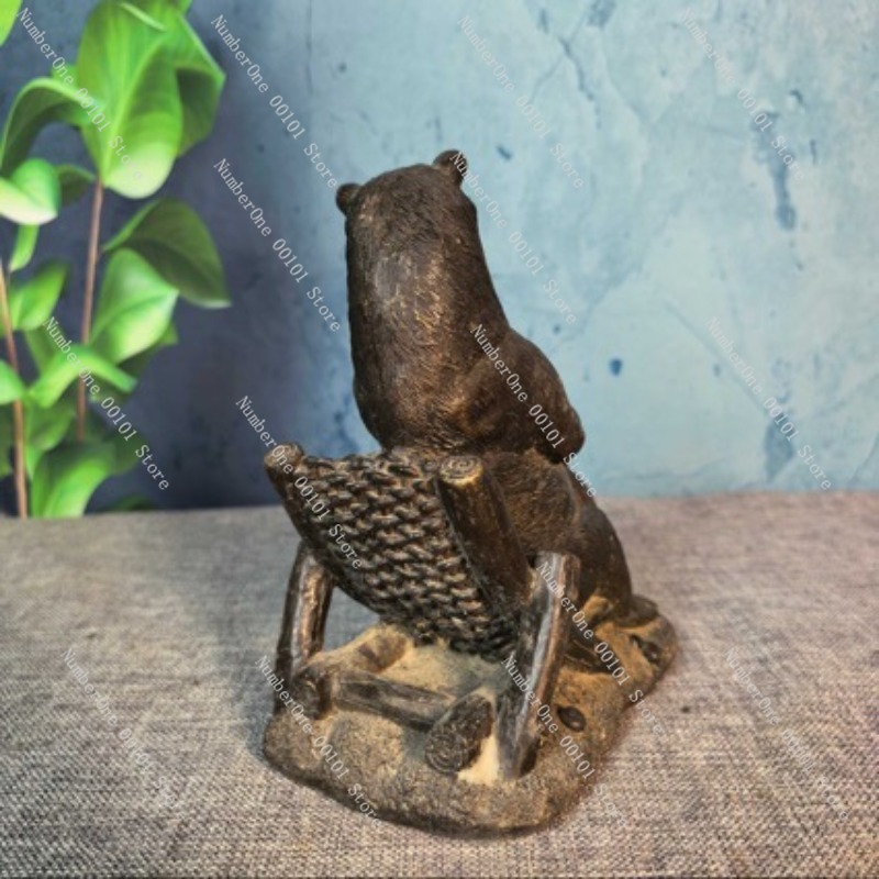 Antyczna brązowa ozdoba w kszt – Vintage Collectible Bears recenzja i cena