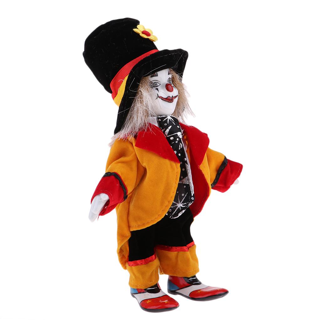 Porcelanowa lalka klaun, kolek – Vintage Collectible Clowns recenzja i cena