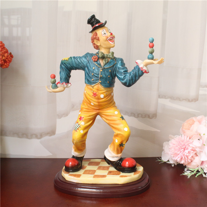 Ręcznie wykonana figurka klaun – Vintage Collectible Clowns recenzja i cena