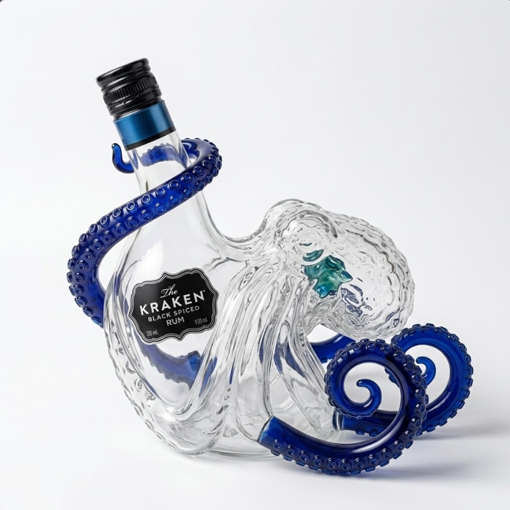 Vintage Kraken Octopus Karafka – Vintage Collectible Glassware recenzja i cena