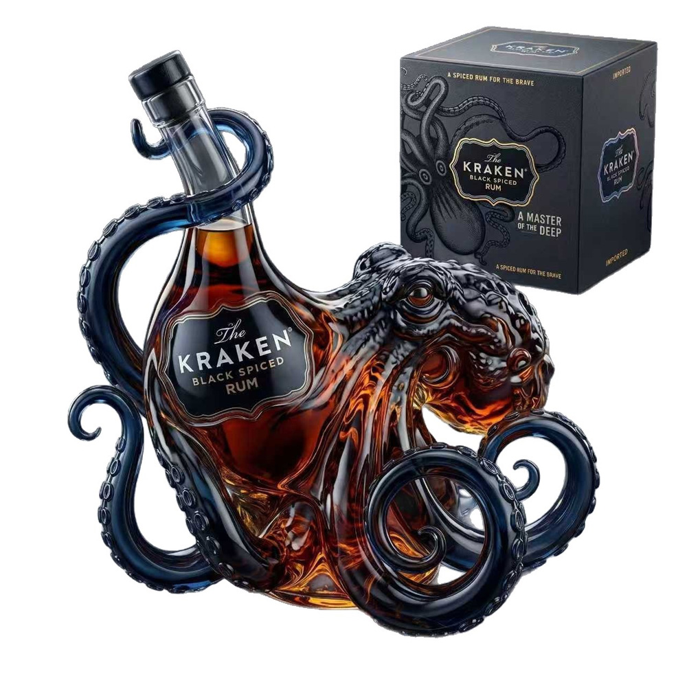 Vintage Kraken Octopus Karafka – Vintage Collectible Glassware recenzja i cena