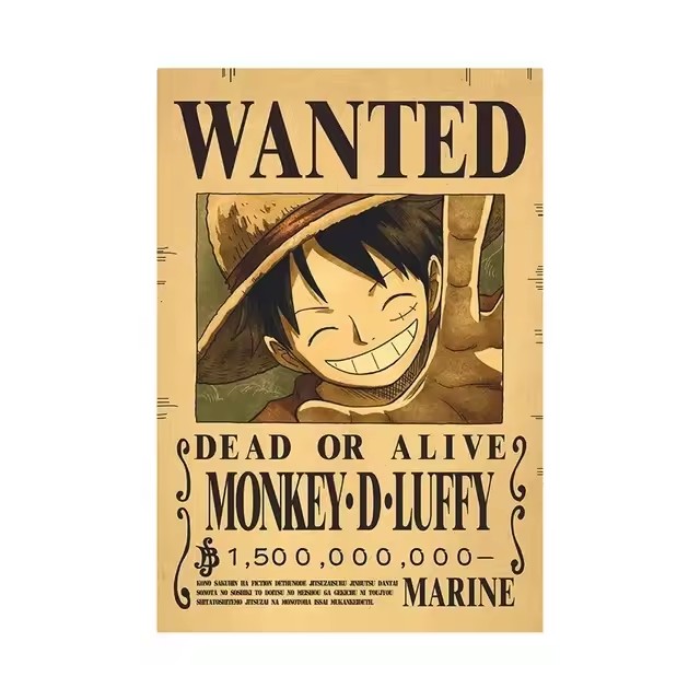 Anime One Piece Plakaty z list – Vintage Toys Collection recenzja i cena