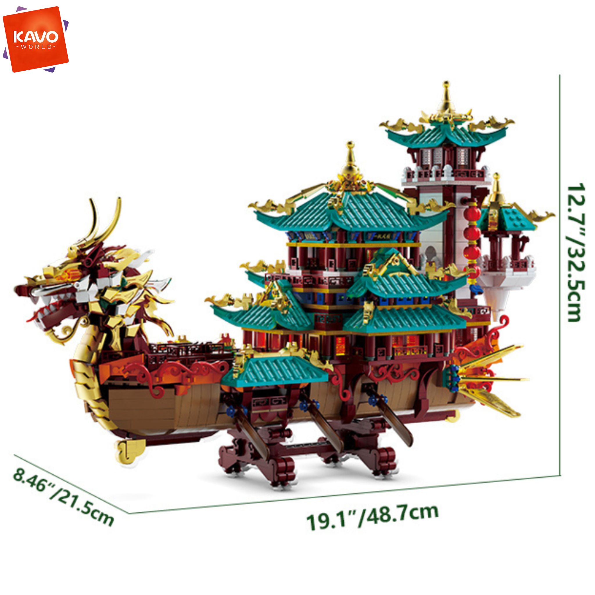 KAVOWORLD 2453 elementy Klocki – Vintage Toys Collector recenzja i cena