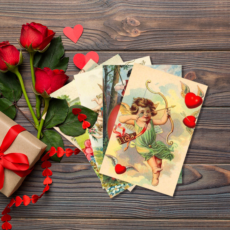 12 sztuk pocztówka z kolekcji  – Collectible Vintage Greeting Cards recenzja i cena