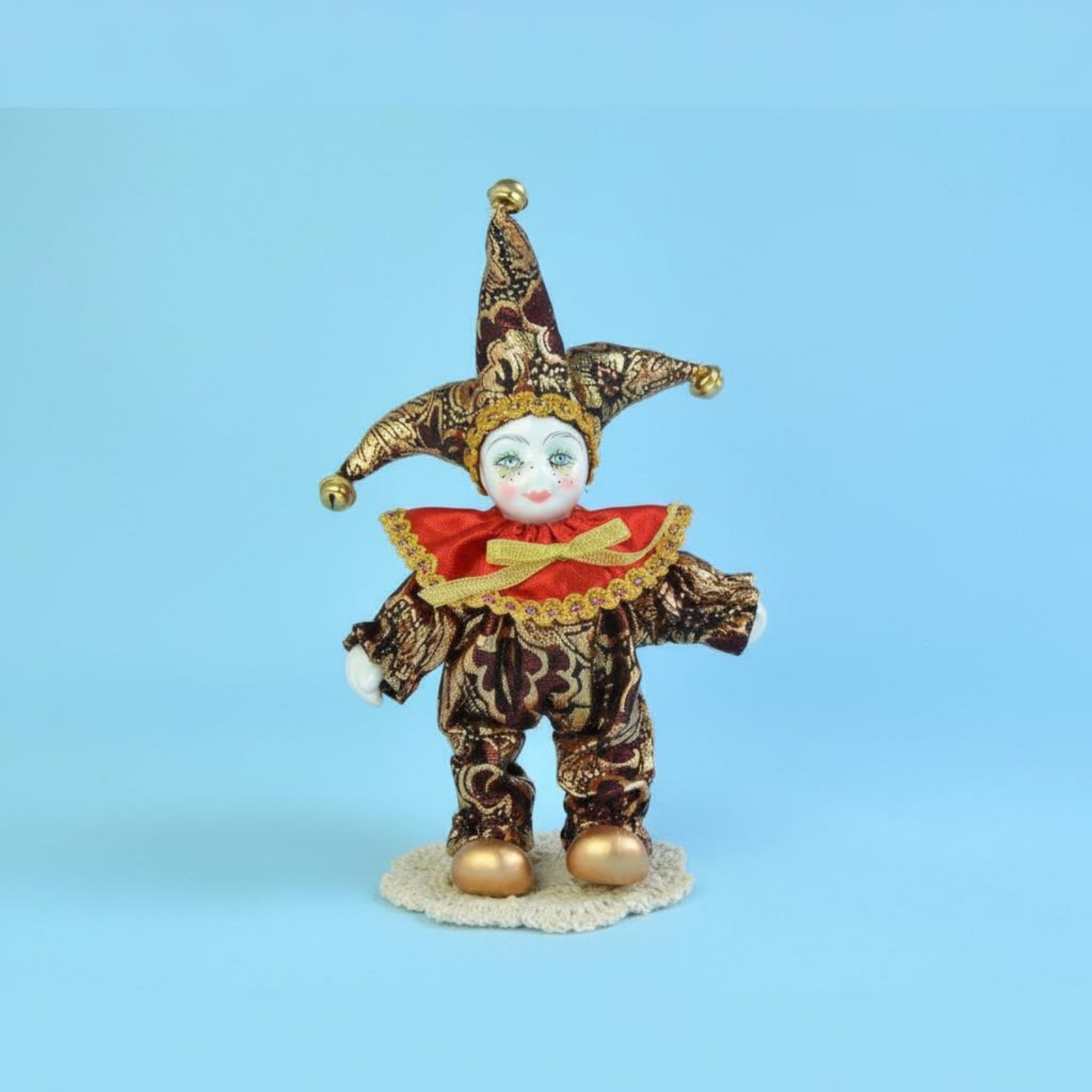 Włoska lalka na szczęście, ręc – Vintage Collectible Clowns recenzja i cena