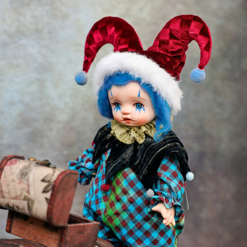 Prezent na Halloween, 35 cm ce – Vintage Collectible Clowns recenzja i cena