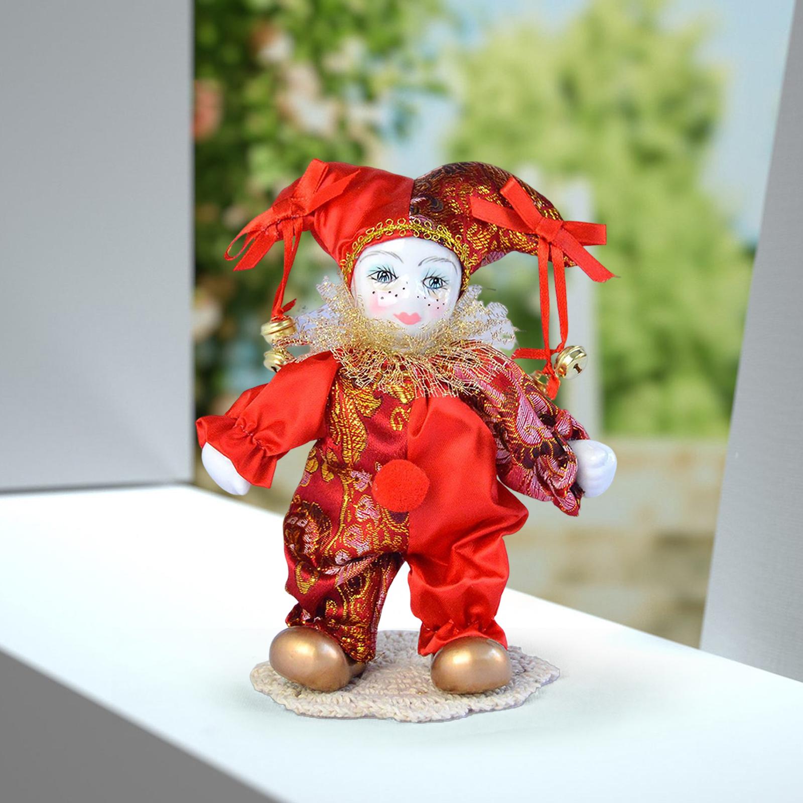 7-calowe lalki klauny, antyczn – Vintage Collectible Clowns recenzja i cena