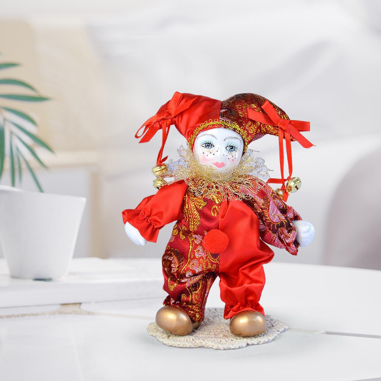 7-calowe lalki klauny, antyczn – Vintage Collectible Clowns recenzja i cena